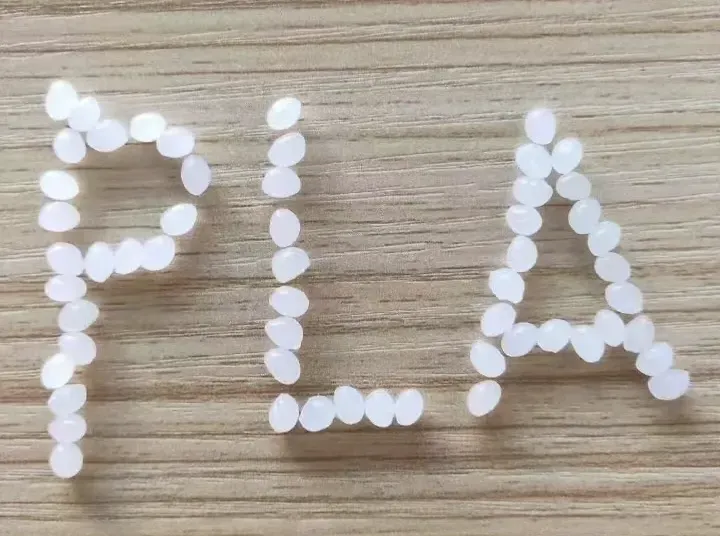 PLA resin pellets used for sample approval before wholesale filament orders